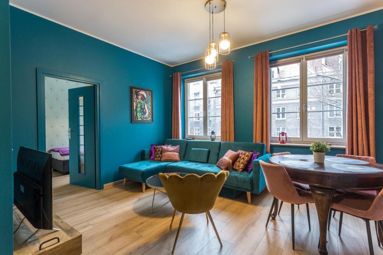 גדנסק Apartament Cichy Zakatek Obok Fontanny Neptuna מראה חיצוני תמונה
